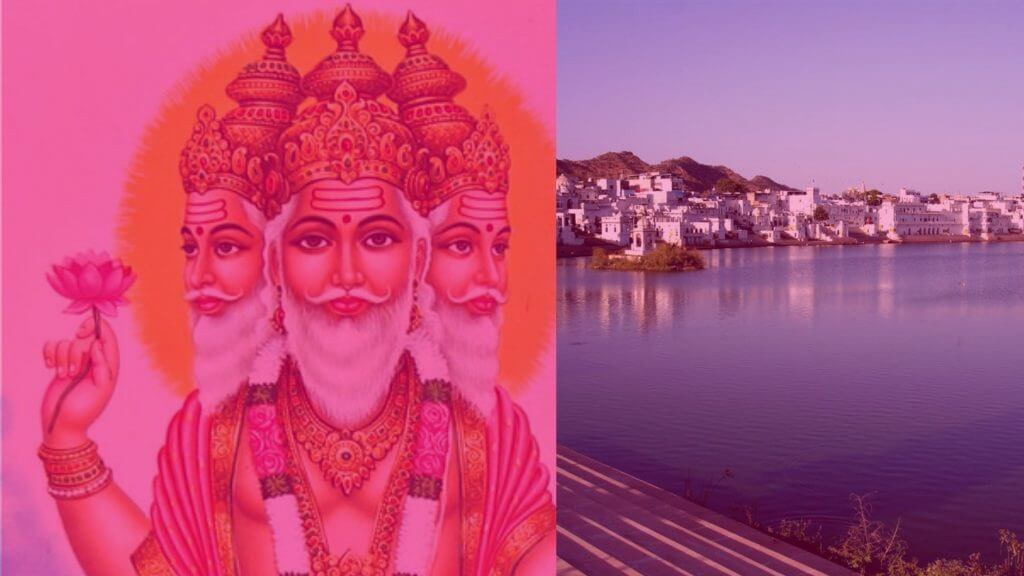 lord-brahma-worship-why-not-except-pushkar-ajmer-savitri-wife-yagya