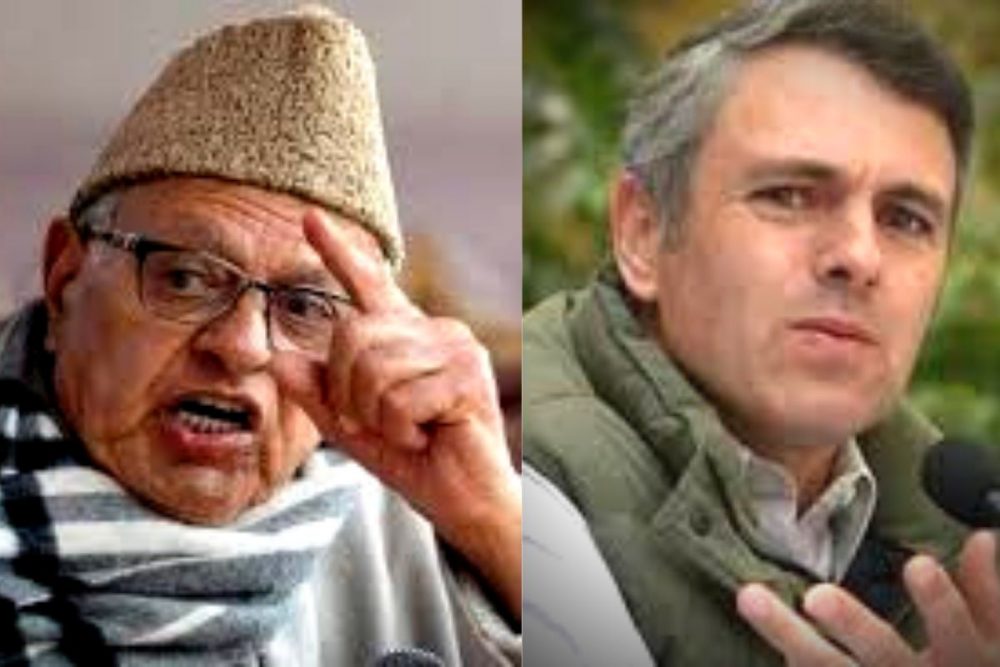 मोदी सरकार नहीं अपने पिता की वजह से हिरासत में  सीएम अब्दुल्ला