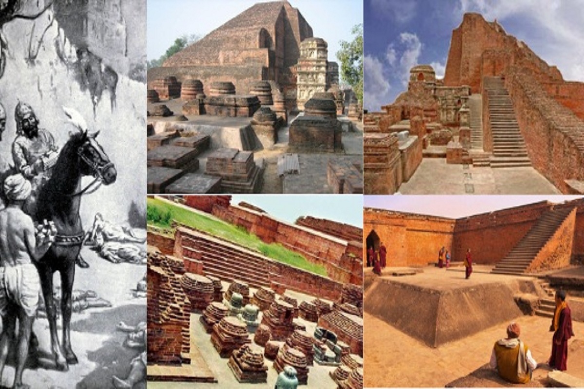 कैसे खिलजी ने ज्ञान के मंदिर नालंदा विश्वविद्यालय को पूरी तरह जला दिया था ?