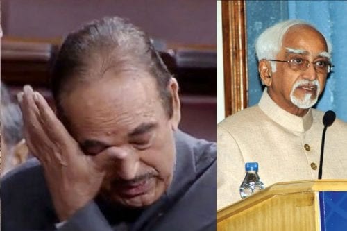 गुलाम नबी आजाद ने हामिद अंसारी को आईना जरूर दिखा दिया
