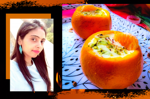 ऑरेंज फ्लेवर्ड रबड़ी ड्राईफ्रूट्स के साथ Traditional Milk Sweet Recipe by Rachna Anshuman