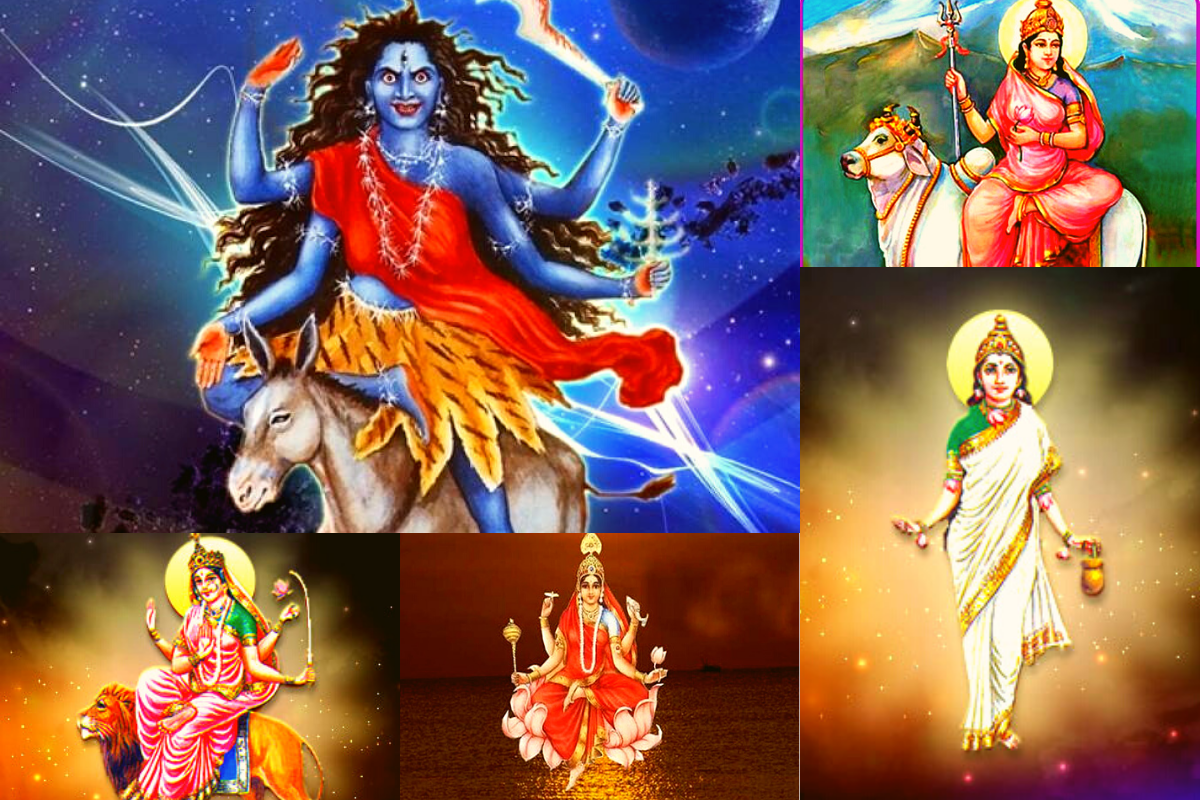 9 देवी का जन्म – शैलपुत्री- ब्रह्मचारिणी -कात्यायनी-चामुंडा-चंद्रघंटा-कुष्मांडा-गौरी…