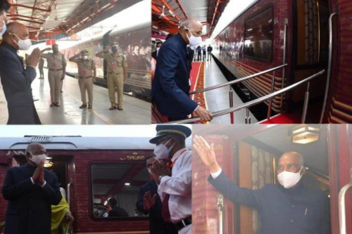 तो साहब को दलित वोटर को लुभाने के लिए राष्ट्रपति की रेल यात्रा का सहारा लेना पड़ रहा