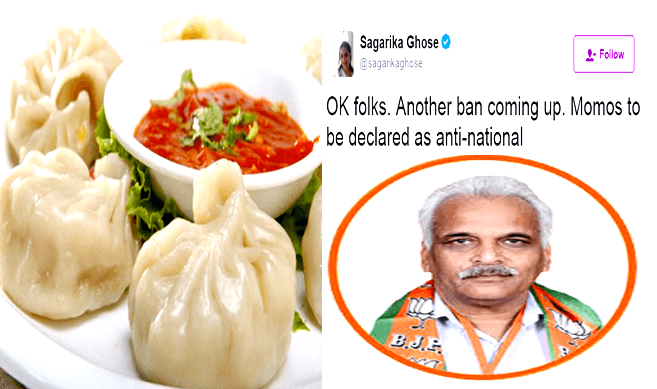 After Beef, BJP Now Wants a Ban on Momos, People Slams on Twitter