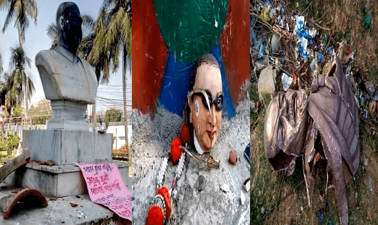 Statue Vandalism or Political Vendetta – A Fight Within