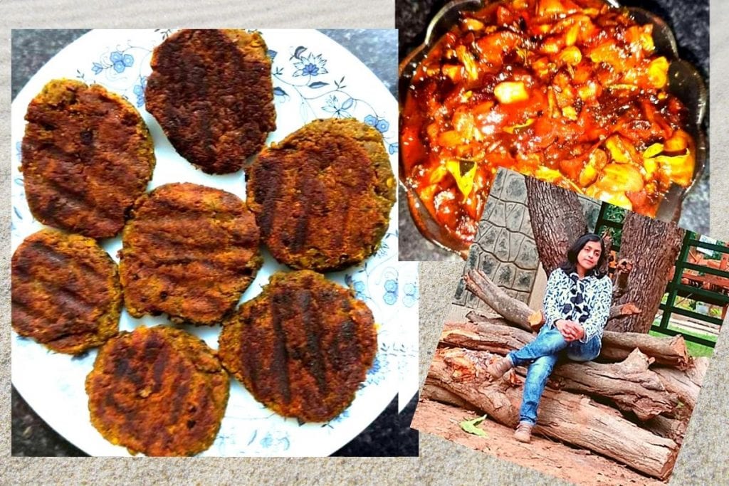 Turai Kabab With Baingan Lungi Chutney Recipe-By Pooja Agrawal