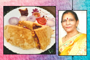Veg Cheese Pizza Paratha Pocket| Roti Pizza Recipe By Vedricha