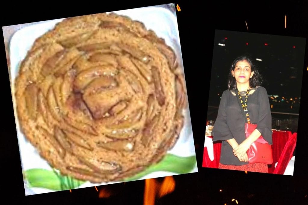 Wheat Flour Apple Cake| Fresh Apple Cake By- Pooja Agrawal